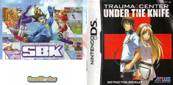manual for Trauma Center - Under the Knife